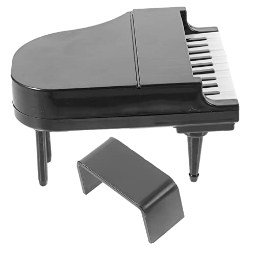FRCOLOR Mini Möbel Modell Langlebiges Mikro Piano für DIY Puppenhaus Dekoration und Miniaturlandschaften Kompakt und Realistisch Gestaltet von FRCOLOR