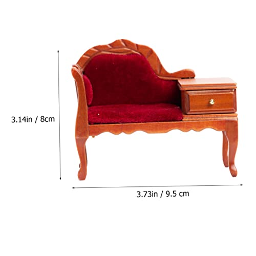 FRCOLOR Mini Möbel Wohnzimmer Dekoration Langlebiges Material Vielseitig für Puppenhaus Landschaft und Fotorequisiten Geeignet FRCOLOR Mini Möbel Wohnzimmer Dekoration Langlebiges Material Vielseitig für Puppenhaus Landschaft und Fotorequisiten Geeignet von FRCOLOR