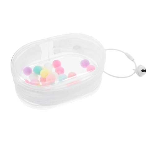 FRCOLOR Mini PVC Displaytasche Transparent Verschlossenes Aufbewahrungsetui mit Schlüsselanhänger Hochtransparente Puppen und Plüschtiertragetasche für Sammler Leicht und Geräumig für FRCOLOR Mini PVC Displaytasche Transparent Verschlossenes Aufbewahrungsetui mit Schlüsselanhänger Hochtransparente Puppen und Plüschtiertragetasche für Sammler Leicht und Geräumig für von FRCOLOR