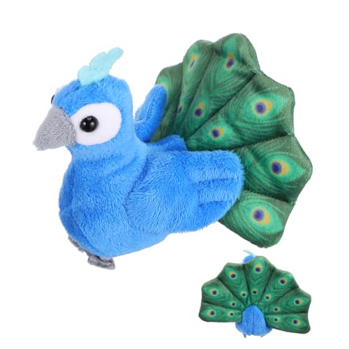 FRCOLOR Mini Peacock Finger Puppet Plüsch Handpuppe Interaktives Tier Storytelling Requisit Niedliches Mini Vogelspielzeug für Rollenspiele und Partygeschenke FRCOLOR Mini Peacock Finger Puppet Plüsch Handpuppe Interaktives Tier Storytelling Requisit Niedliches Mini Vogelspielzeug für Rollenspiele und Partygeschenke von FRCOLOR