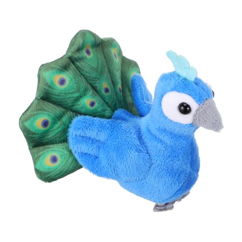 FRCOLOR Mini Pfau Fingerpuppe Plüsch Tier Handpuppe für Interaktives Geschichtenerzählen Tragbares Storytelling Puppen Requisit für Kleinkinder und Familien Niedliches Lernspielzeug FRCOLOR Mini Pfau Fingerpuppe Plüsch Tier Handpuppe für Interaktives Geschichtenerzählen Tragbares Storytelling Puppen Requisit für Kleinkinder und Familien Niedliches Lernspielzeug von FRCOLOR