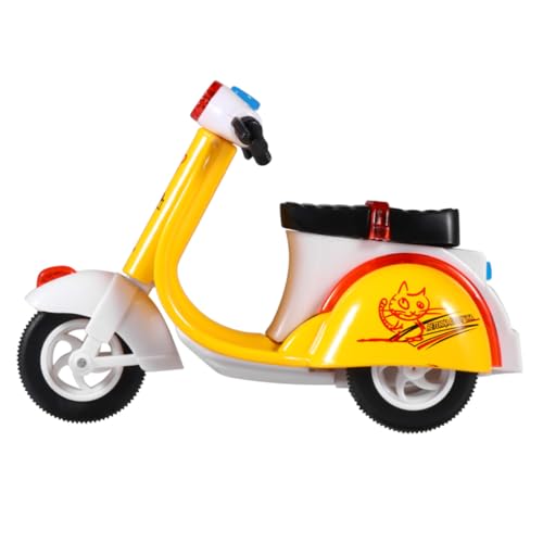 FRCOLOR Mini Pull Back Motorrad Modell aus Robustem Legierungs Kunststoff Kleines Leichtes für Fantasievolles und Sammlungen Gelb für Jungen und Kleinkinder FRCOLOR Mini Pull Back Motorrad Modell aus Robustem Legierungs Kunststoff Kleines Leichtes für Fantasievolles und Sammlungen Gelb für Jungen und Kleinkinder von FRCOLOR