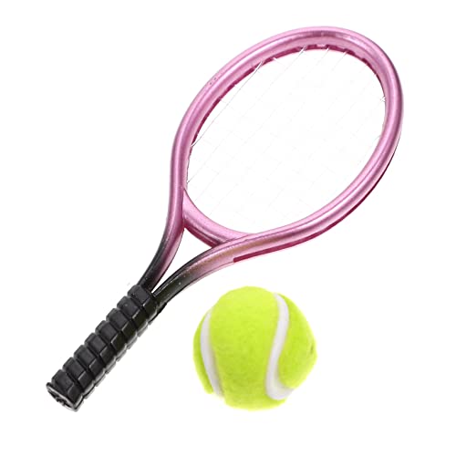FRCOLOR Mini Tennis Racket Dekoratives Miniatur für Puppenhaus Kinderspielzeug Langlebig und Sicher für Kreative Mini Szenen Attraktives Design FRCOLOR Mini Tennis Racket Dekoratives Miniatur für Puppenhaus Kinderspielzeug Langlebig und Sicher für Kreative Mini Szenen Attraktives Design von FRCOLOR