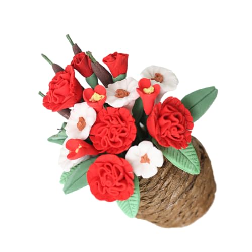FRCOLOR Miniatur Blume Dekoration Mini Bonsai Ornament Puppenhaus Zubehör Miniatur Blumenvasen für Micro Szene Fotorequisite Klein und Feingearbeitet FRCOLOR Miniatur Blume Dekoration Mini Bonsai Ornament Puppenhaus Zubehör Miniatur Blumenvasen für Micro Szene Fotorequisite Klein und Feingearbeitet von FRCOLOR