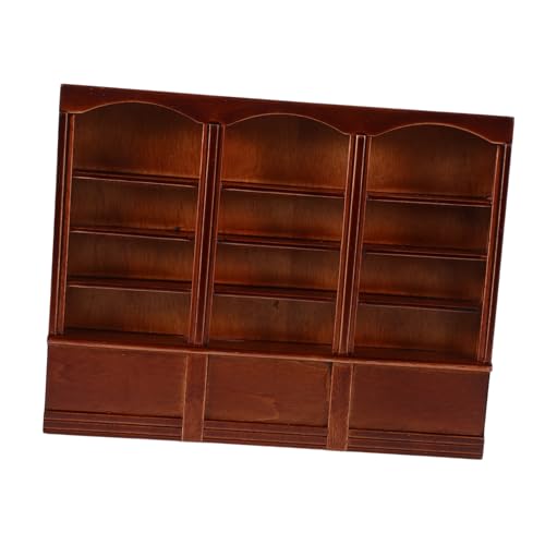 FRCOLOR Miniatur Bücherregal für Puppenhäuser Flexibles Dekorationsmöbel für Wohnzimmer Esszimmer und Schlafzimmer Lebensnahes Design als DIY FRCOLOR Miniatur Bücherregal für Puppenhäuser Flexibles Dekorationsmöbel für Wohnzimmer Esszimmer und Schlafzimmer Lebensnahes Design als DIY von FRCOLOR