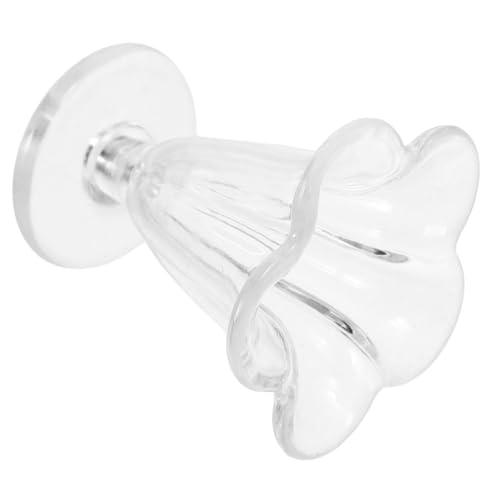 FRCOLOR Miniatur Eisbecher Dekoration Mini Becher Modell DIY Handwerk Zubehör für Puppenhaus Ornament Kleine Transparente Eiscremetasse Kunststoff Kreative Bastelidee von FRCOLOR