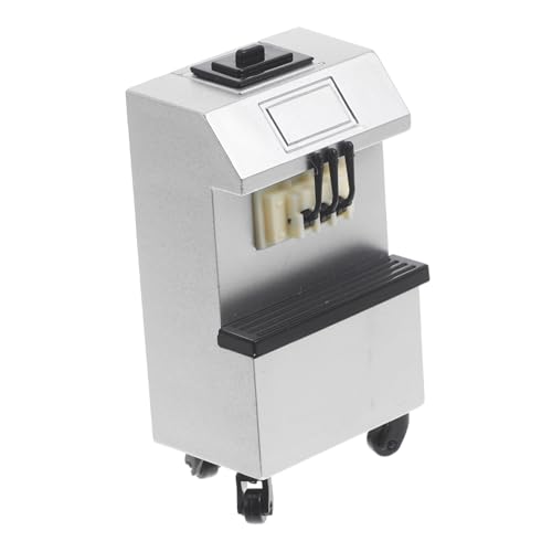 FRCOLOR Miniatur Eiscreme Maschine Modell Puppenhaus Küchenzubehör Miniaturspielzeug Dekorationsobjekt für DIY Puppenmöbel von FRCOLOR