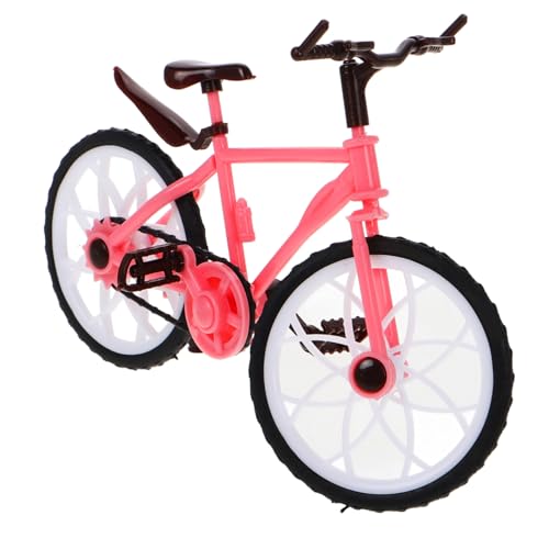 FRCOLOR Miniatur Fahrradmodell Ornament Dirt Bike Modell mit Detailliertem Design und Realistischer Handwerkskunst Tragbares Puppenhaus Zubehör für Kindergeburtstag und Puppenspiel von FRCOLOR