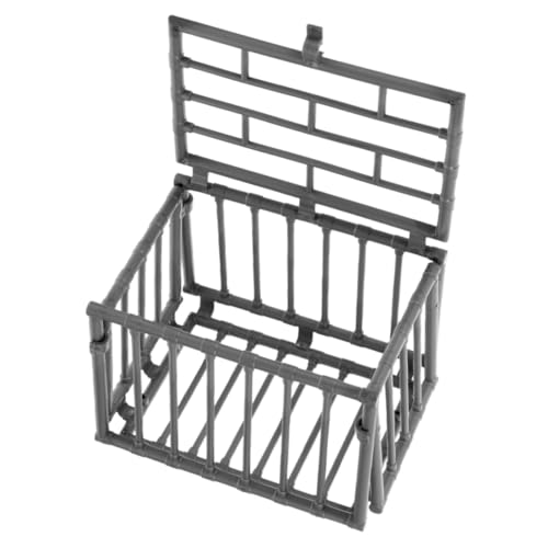 FRCOLOR Miniatur Farm Käfig Modell Dekorativer Kleiner Käfig für Mini Häuser für Bauernhof Szenen für Modellbau Enthusiasten von FRCOLOR