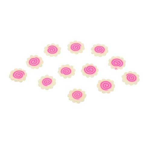 FRCOLOR Miniatur Fischkuchen Deko Softclay Scheiben Realistische Japanische Narutomaki Streusel Bastelmaterial für DIY Nail Art Puppenhaus Miniaturen Scrapbooking Handy Accessoires FRCOLOR Miniatur Fischkuchen Deko Softclay Scheiben Realistische Japanische Narutomaki Streusel Bastelmaterial für DIY Nail Art Puppenhaus Miniaturen Scrapbooking Handy Accessoires von FRCOLOR