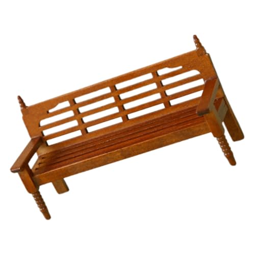 FRCOLOR Miniatur Gartenbank Deko Realistische Kleine Gartenbank Modell für Puppenhaus Micro Landschaft Outdoor Dekoration Langlebiges Material für Miniaturfotografie und Gartenszene FRCOLOR Miniatur Gartenbank Deko Realistische Kleine Gartenbank Modell für Puppenhaus Micro Landschaft Outdoor Dekoration Langlebiges Material für Miniaturfotografie und Gartenszene von FRCOLOR