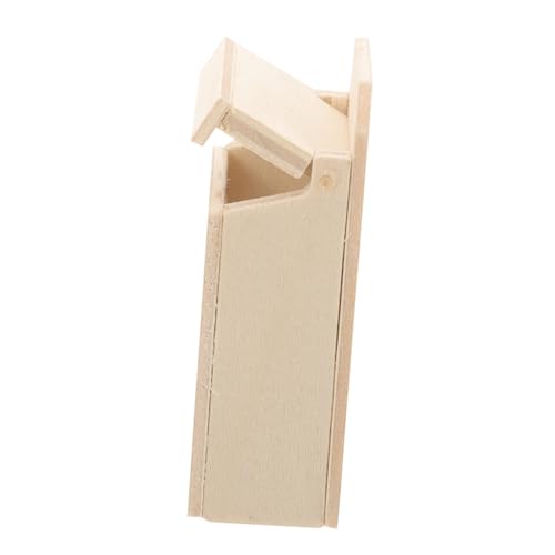 FRCOLOR Miniatur Holz Briefkasten Puppenhaus Möbel DIY Retro Stil Glatte Oberfläche Sichere Tischdekoration Geeignet für Puppenhaus Zubehör und Bastelliebhaber FRCOLOR Miniatur Holz Briefkasten Puppenhaus Möbel DIY Retro Stil Glatte Oberfläche Sichere Tischdekoration Geeignet für Puppenhaus Zubehör und Bastelliebhaber von FRCOLOR