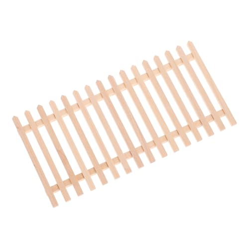 FRCOLOR Miniatur Holz Zaun Modell Micro Landschaft Zubehör DIY Gartenzaun Puppenhaus Dekoration für Miniatur Bauernhof und Kleine Gartenlandschaft FRCOLOR Miniatur Holz Zaun Modell Micro Landschaft Zubehör DIY Gartenzaun Puppenhaus Dekoration für Miniatur Bauernhof und Kleine Gartenlandschaft von FRCOLOR