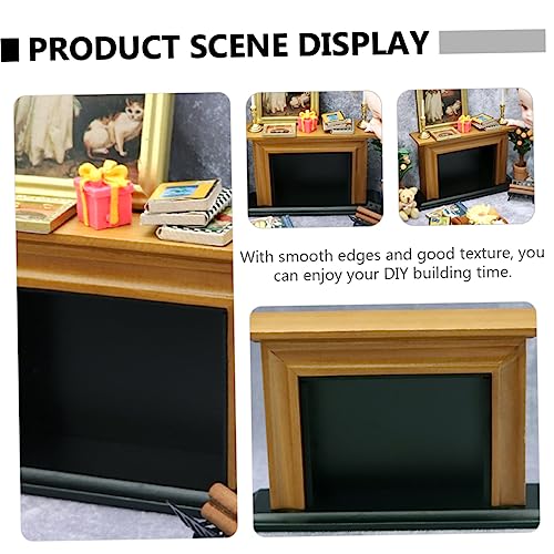 FRCOLOR Miniatur Kamin Modell aus Hochwertigem Material Glatte Oberfläche Robustes Puppenhausmöbel für DIY Dekoration Miniatur Wohnzimmer Szene für Modellbau und Bastelfans FRCOLOR Miniatur Kamin Modell aus Hochwertigem Material Glatte Oberfläche Robustes Puppenhausmöbel für DIY Dekoration Miniatur Wohnzimmer Szene für Modellbau und Bastelfans von FRCOLOR