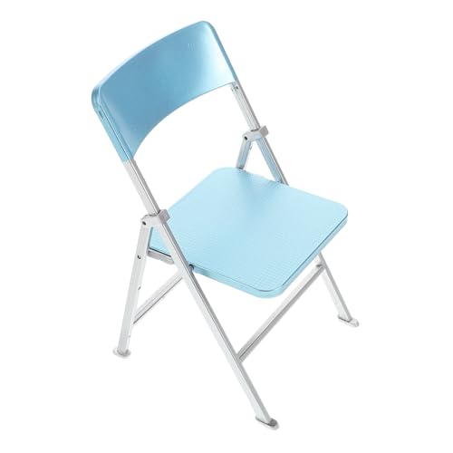 FRCOLOR Miniatur Klappstuhl Puppenhaus Zubehör Langlebig Kinderspielzeug Deko Stilvoller Sitz für Bjd Puppen Spielzimmer Regal Pearlescent Blau FRCOLOR Miniatur Klappstuhl Puppenhaus Zubehör Langlebig Kinderspielzeug Deko Stilvoller Sitz für Bjd Puppen Spielzimmer Regal Pearlescent Blau von FRCOLOR