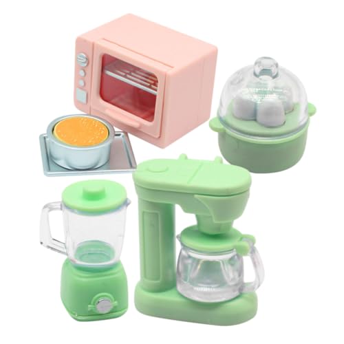 FRCOLOR Miniatur Küchenmodell Teiliges aus Langlebigem Material Realistische Puppenhaus Küchenaccessoires mit Ofen Kaffeemaschine Entsafter und Eierkocher Kompakt und Tragbar für FRCOLOR Miniatur Küchenmodell Teiliges aus Langlebigem Material Realistische Puppenhaus Küchenaccessoires mit Ofen Kaffeemaschine Entsafter und Eierkocher Kompakt und Tragbar für von FRCOLOR