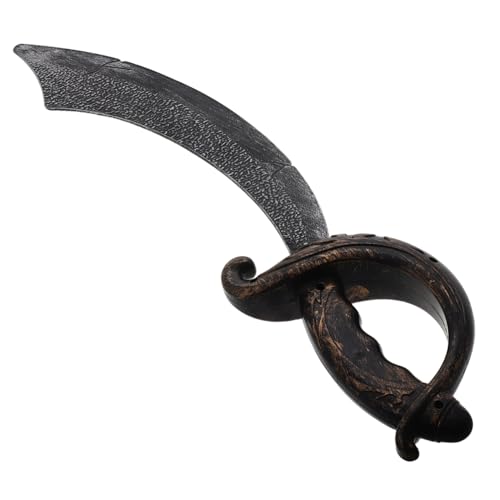 FRCOLOR Miniatur Kunststoff Piratenschwert Halloween Kostüm Zubehör Sicher für Party Cosplay Jungen Mädchen von FRCOLOR