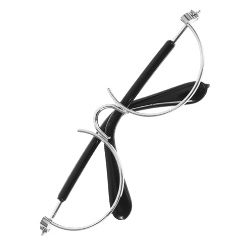 FRCOLOR Miniatur Metallrand Brille für Puppen Halbrand Silberner Rahmen Modische Drahtbrille Puppenhaus Zubehör Geeignet für Cosplay Rollenspiele und Puppenkostüme FRCOLOR Miniatur Metallrand Brille für Puppen Halbrand Silberner Rahmen Modische Drahtbrille Puppenhaus Zubehör Geeignet für Cosplay Rollenspiele und Puppenkostüme von FRCOLOR