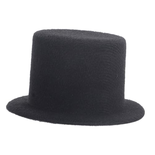 FRCOLOR Miniatur Mini Top Hat Schwarz Filzhut für Puppen DIY Bastelbedarf Partydekoration Niedlicher Schneemann-hut für Puppen und Haustiere FRCOLOR Miniatur Mini Top Hat Schwarz Filzhut für Puppen DIY Bastelbedarf Partydekoration Niedlicher Schneemann-hut für Puppen und Haustiere von FRCOLOR