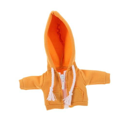 FRCOLOR Miniatur Puppen Hoodie Gelb DIY Modisch Niedlich Bjd Puppenbekleidung Zubehör für Sammler FRCOLOR Miniatur Puppen Hoodie Gelb DIY Modisch Niedlich Bjd Puppenbekleidung Zubehör für Sammler von FRCOLOR