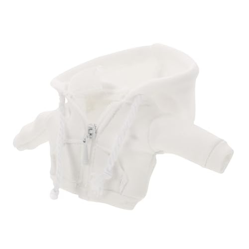 FRCOLOR Miniatur Puppen Hoodie Niedliches Outfit Zubehör für Kleine Puppen DIY Puppenhaus Außenbekleidung Perfektes für Puppenliebhaber Fördert Kreatives von FRCOLOR