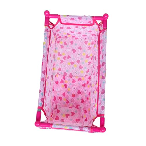 FRCOLOR Miniatur Puppenbett Puppen Schlafplatz Puppenhaus Zubehör Feines Design Kreatives Rollenspiel FRCOLOR Miniatur Puppenbett Puppen Schlafplatz Puppenhaus Zubehör Feines Design Kreatives Rollenspiel von FRCOLOR