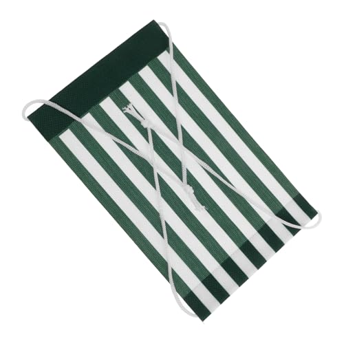 FRCOLOR Miniatur Puppenhaus Hängematte Grün Kompakte Mini Schaukel Dekoratives Puppenmöbel Zubehör für Interaktives und Festliche DIY Gestaltung Vielseitiges von FRCOLOR