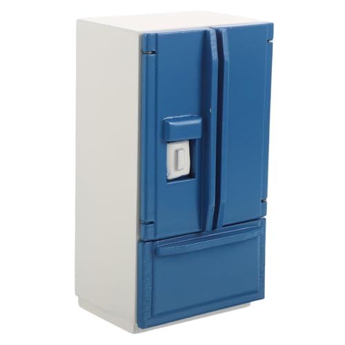 FRCOLOR Miniatur Puppenhaus Kühlschrank Detailgetreuer Doppel Tür Mini Kühlschrank Realistisches Küchenmodell für Rollenspiele Leichtes Holzspielzeug für Sammler FRCOLOR Miniatur Puppenhaus Kühlschrank Detailgetreuer Doppel Tür Mini Kühlschrank Realistisches Küchenmodell für Rollenspiele Leichtes Holzspielzeug für Sammler von FRCOLOR