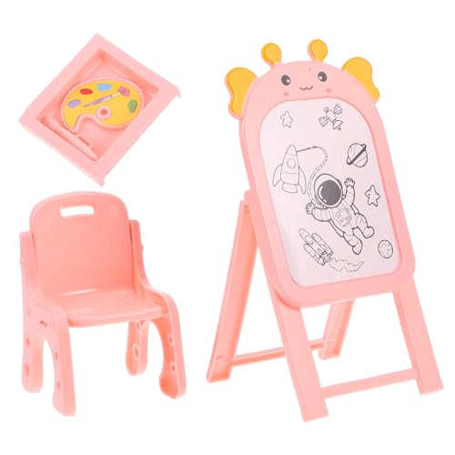 FRCOLOR Miniatur Puppenhaus Möbel Set mit Mini Staffelei Hocker und Malpalette Liebevoll Gestaltetes Zubehör für Mädchen Leicht und Vielseitig für Kreatives Rollenspiel FRCOLOR Miniatur Puppenhaus Möbel Set mit Mini Staffelei Hocker und Malpalette Liebevoll Gestaltetes Zubehör für Mädchen Leicht und Vielseitig für Kreatives Rollenspiel von FRCOLOR
