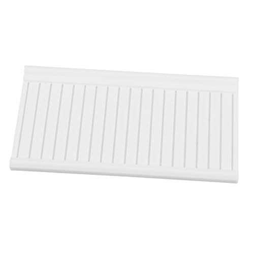 FRCOLOR Miniatur Puppenhaus Wainscoting Modell Wandschutzpaneele Dekorative Innenverkleidung für Miniaturhäuser und Kleine Gebäude Zubehör von FRCOLOR