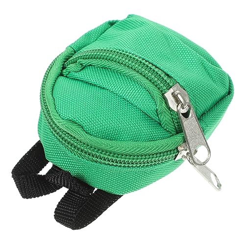 FRCOLOR Miniatur Puppenrucksack Modell Grün Miniaturhaus Dekoration Miniatur Schulranzen für Puppenhaus Zubehör Sammelobjekte und DIY Bastelprojekte FRCOLOR Miniatur Puppenrucksack Modell Grün Miniaturhaus Dekoration Miniatur Schulranzen für Puppenhaus Zubehör Sammelobjekte und DIY Bastelprojekte von FRCOLOR