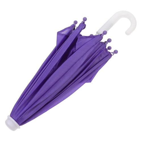 FRCOLOR Miniatur Puppenschirm für Puppenhaus Dekorativer Kleiner Mini Regenschirm Langlebiges Kompaktes Puppenzubehör Vielseitig für Puppenhaus Fotografie Theater und Feengarten Dekoration von FRCOLOR