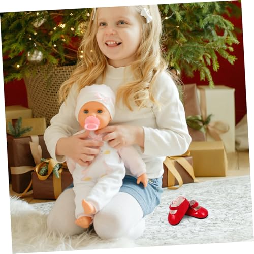 FRCOLOR Miniatur Puppenschuhe für Mädchen Puppen Elegante Strapazierfähige Stiefel als Puppen Kleid Zubehör für Fantasievolles Ankleidespiel von FRCOLOR