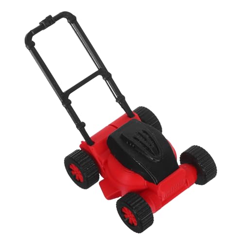 FRCOLOR Rasenmäher Spielzeug Für Junge Mädchen Miniatur Gartengerät Aus Realistisches Mähgerät Für Puppenhausdekoration Leicht Zu Schieben Für Rollenspiele Im Innen Und von FRCOLOR