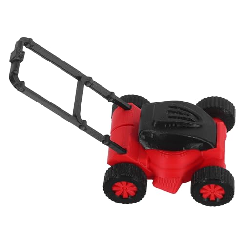 FRCOLOR Miniatur Rasenmäher aus Realistisches Gartenmodell für Puppenhaus Leichter Kleiner Rasenmäher für Drinnen und Draußen Fördert Motorik und Kreatives bei Kleinkindern von FRCOLOR