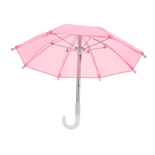 FRCOLOR Miniatur Regenschirm Puppenhaus Zubehör Robustes Detailreiches Miniaturspielzeug für Kleine Häuser Stilvolle Dekoration für Mädchen und Sammler von FRCOLOR