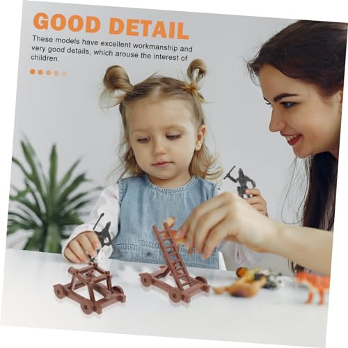 FRCOLOR Miniatur Soldatenfiguren Realistische Kleine Figuren für Sandtisch Detailreiche Militärische Miniaturen Wetterfeste Modelle für Garten Schule und Dekoration von FRCOLOR