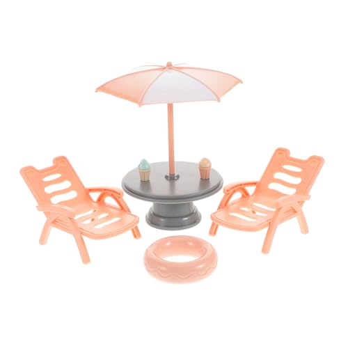 FRCOLOR Miniatur Strandstuhl Set Strandzubehör Haus Dekoration Puppenhaus Zubehör Kreatives Strandthema Fördert Fantasie Stabile Verarbeitung Realistische Miniatur Szene FRCOLOR Miniatur Strandstuhl Set Strandzubehör Haus Dekoration Puppenhaus Zubehör Kreatives Strandthema Fördert Fantasie Stabile Verarbeitung Realistische Miniatur Szene von FRCOLOR