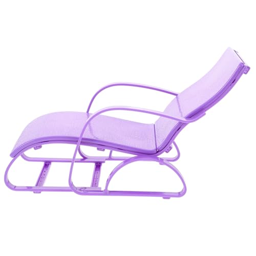 FRCOLOR Miniatur Strandstuhl für Puppenhaus Mini Beach Chair Leicht und Tragbar Perfektes Strandspielzeug für Jungen und Mädchen für Kreative Stranddekoration Zuhause von FRCOLOR