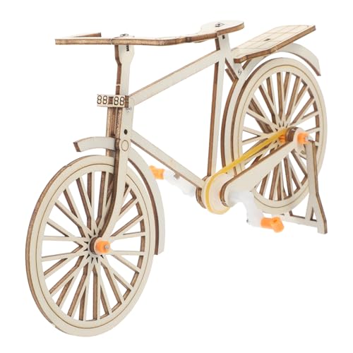 FRCOLOR Miniatur Vintage Fahrrad Modell Bausatz Selbstmontage Holz DIY Dekoration Lernspielzeug für Erwachsene Kreativität und Teamwork FRCOLOR Miniatur Vintage Fahrrad Modell Bausatz Selbstmontage Holz DIY Dekoration Lernspielzeug für Erwachsene Kreativität und Teamwork von FRCOLOR