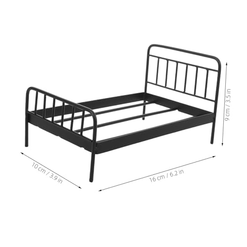 FRCOLOR Miniaturmöbel Puppenhaus-Miniatur-Etagenbett Babypuppenkrippe Miniatur-Möbelbett Puppenbett Möbel für Puppenbetten Kinderbett für Puppe Puppenhauszubehör Schwarz FRCOLOR Miniaturmöbel Puppenhaus-Miniatur-Etagenbett Babypuppenkrippe Miniatur-Möbelbett Puppenbett Möbel für Puppenbetten Kinderbett für Puppe Puppenhauszubehör Schwarz von FRCOLOR