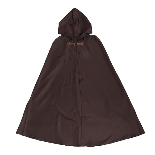FRCOLOR Mittelalterlicher Kapuzenumhang für Herren Cosplay Umhang für Halloween Themenpartys Rollenspiele Kreativ im Vintage für Kostümpartys Karneval FRCOLOR Mittelalterlicher Kapuzenumhang für Herren Cosplay Umhang für Halloween Themenpartys Rollenspiele Kreativ im Vintage für Kostümpartys Karneval von FRCOLOR