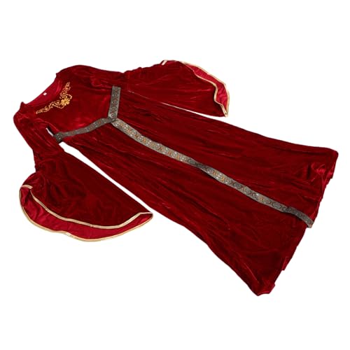 FRCOLOR Mittelalterliches Prinzessinnenkostüm Für Kinder, Cosplay, Mittelalterliches Kleid, Elegantes Langarmkleid, Zubehör Für Cosplay Und Bühnenauftritte FRCOLOR Mittelalterliches Prinzessinnenkostüm Für Kinder, Cosplay, Mittelalterliches Kleid, Elegantes Langarmkleid, Zubehör Für Cosplay Und Bühnenauftritte von FRCOLOR