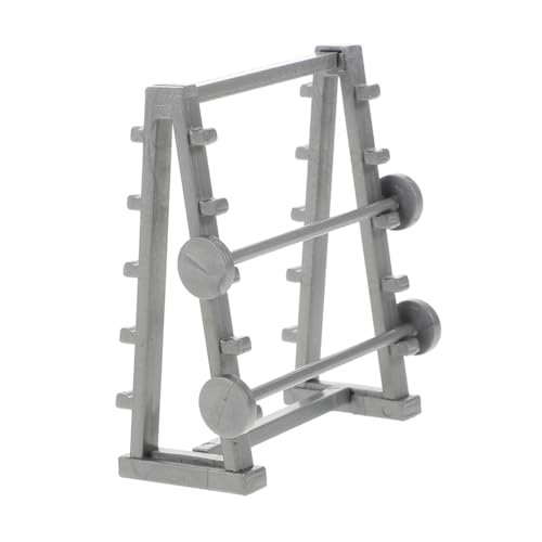 FRCOLOR Modell Eines Fitnessgeräts Puppenhaus-fitnesszubehör Dekoration Für Fitnessgeräte Fitnessstudio-Modell Für Puppenhaus Maschine Mini Sport Plastik von FRCOLOR