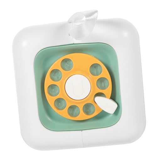 FRCOLOR Montessori Busy Board Spielwürfel Seitig Lernspielzeug für Kleinkinder Tragbares Motorikspielzeug zur Feinmotorischer Fähigkeiten Mobiles Vorschulspielzeug Grün von FRCOLOR