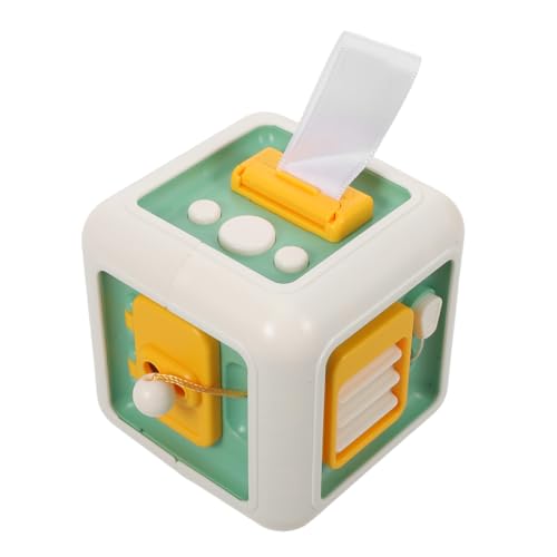 FRCOLOR Montessori Busy Cube Seitig Lernwürfel für Kleinkinder Feinmotorik Formenerkennung Reise Activity Cube Pädagogisches Motorikspielzeug Jungen Mädchen FRCOLOR Montessori Busy Cube Seitig Lernwürfel für Kleinkinder Feinmotorik Formenerkennung Reise Activity Cube Pädagogisches Motorikspielzeug Jungen Mädchen von FRCOLOR