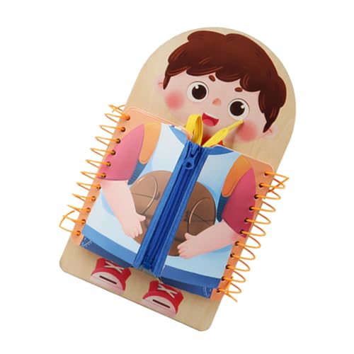 FRCOLOR Montessori Holz Busy Board für Kleinkinder Sensorisches Aktivitätsbrett mit Feinmotorischen Lernspielen Buntes Motorikbrett Hand Augen koordination und Logischem Denken FRCOLOR Montessori Holz Busy Board für Kleinkinder Sensorisches Aktivitätsbrett mit Feinmotorischen Lernspielen Buntes Motorikbrett Hand Augen koordination und Logischem Denken von FRCOLOR