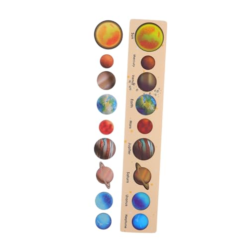FRCOLOR Montessori Holz Planetenpuzzle für Ab Jahren Abnehmbare Planetenteile Pädagogisches Sonnensystem Lernspielzeug Kognitive Kreatives Weltraumspielzeug FRCOLOR Montessori Holz Planetenpuzzle für Ab Jahren Abnehmbare Planetenteile Pädagogisches Sonnensystem Lernspielzeug Kognitive Kreatives Weltraumspielzeug von FRCOLOR