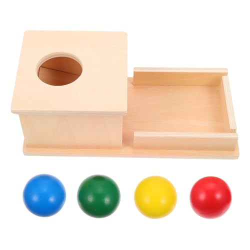 FRCOLOR Montessori Holzspielzeug für Kleinkinder Jahre Pädagogisches Lernspielzeug zur Hand Auge Koordination mit Farbigen Bällen Kognitives Frühförderungs für Jungen und Mädchen FRCOLOR Montessori Holzspielzeug für Kleinkinder Jahre Pädagogisches Lernspielzeug zur Hand Auge Koordination mit Farbigen Bällen Kognitives Frühförderungs für Jungen und Mädchen von FRCOLOR