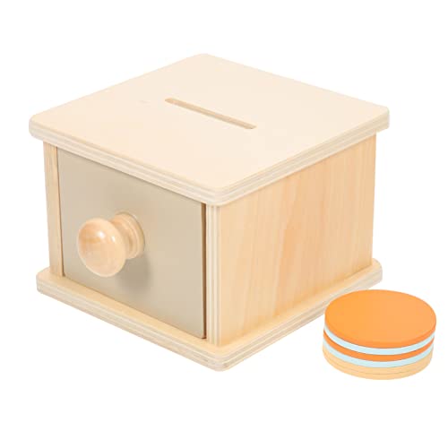 FRCOLOR Montessori Lernspielzeug für Kleinkinder Sicherer Holzspielzeug Zielbox mit Formen für Frühe Bildung für Erkennen von Formen und Motorische Fähigkeiten FRCOLOR Montessori Lernspielzeug für Kleinkinder Sicherer Holzspielzeug Zielbox mit Formen für Frühe Bildung für Erkennen von Formen und Motorische Fähigkeiten von FRCOLOR